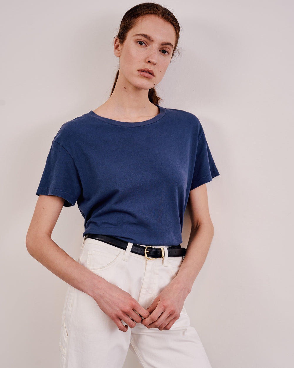 BRADY TEE IN TEAL