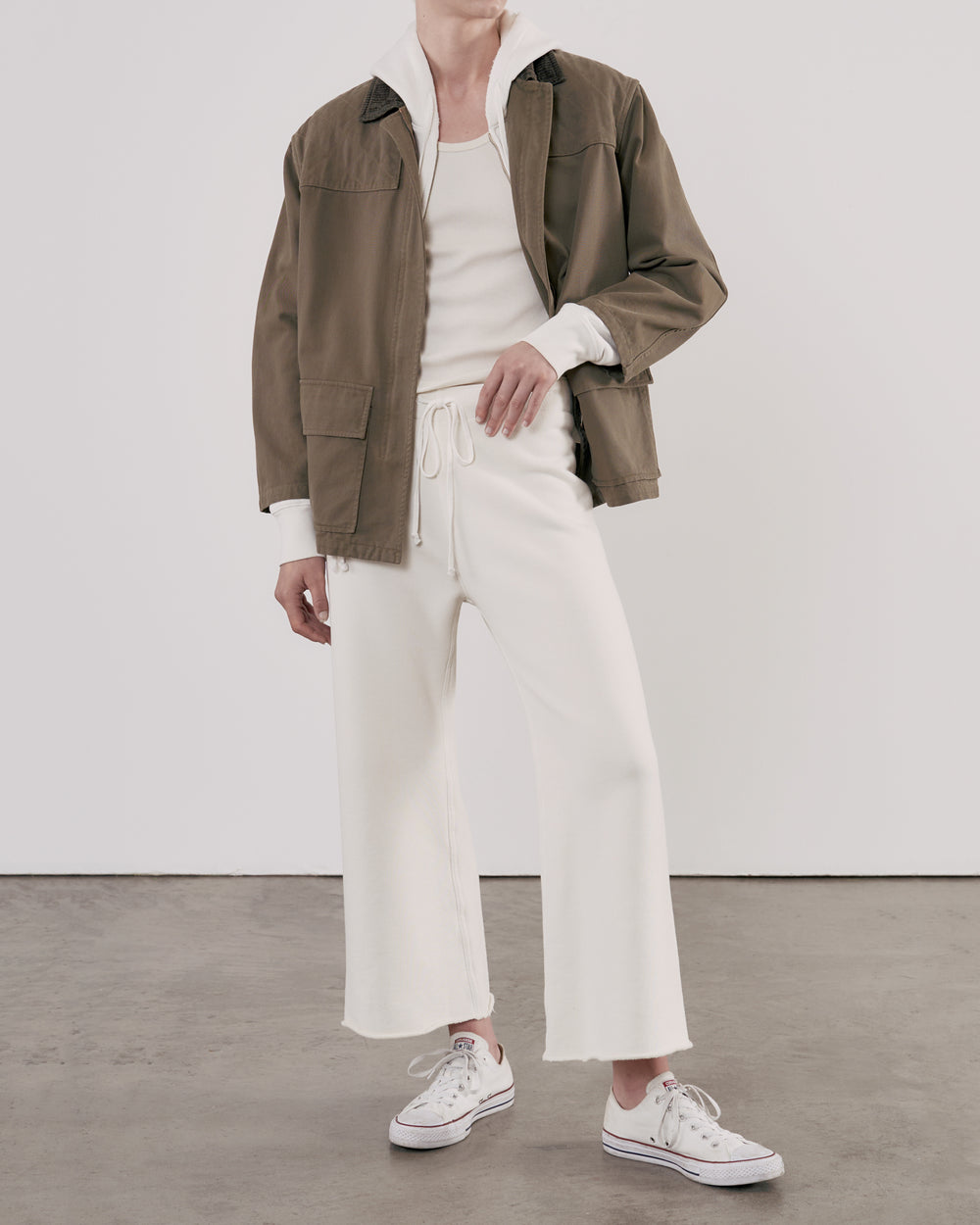 KIKI SWEATPANT IN ECRU