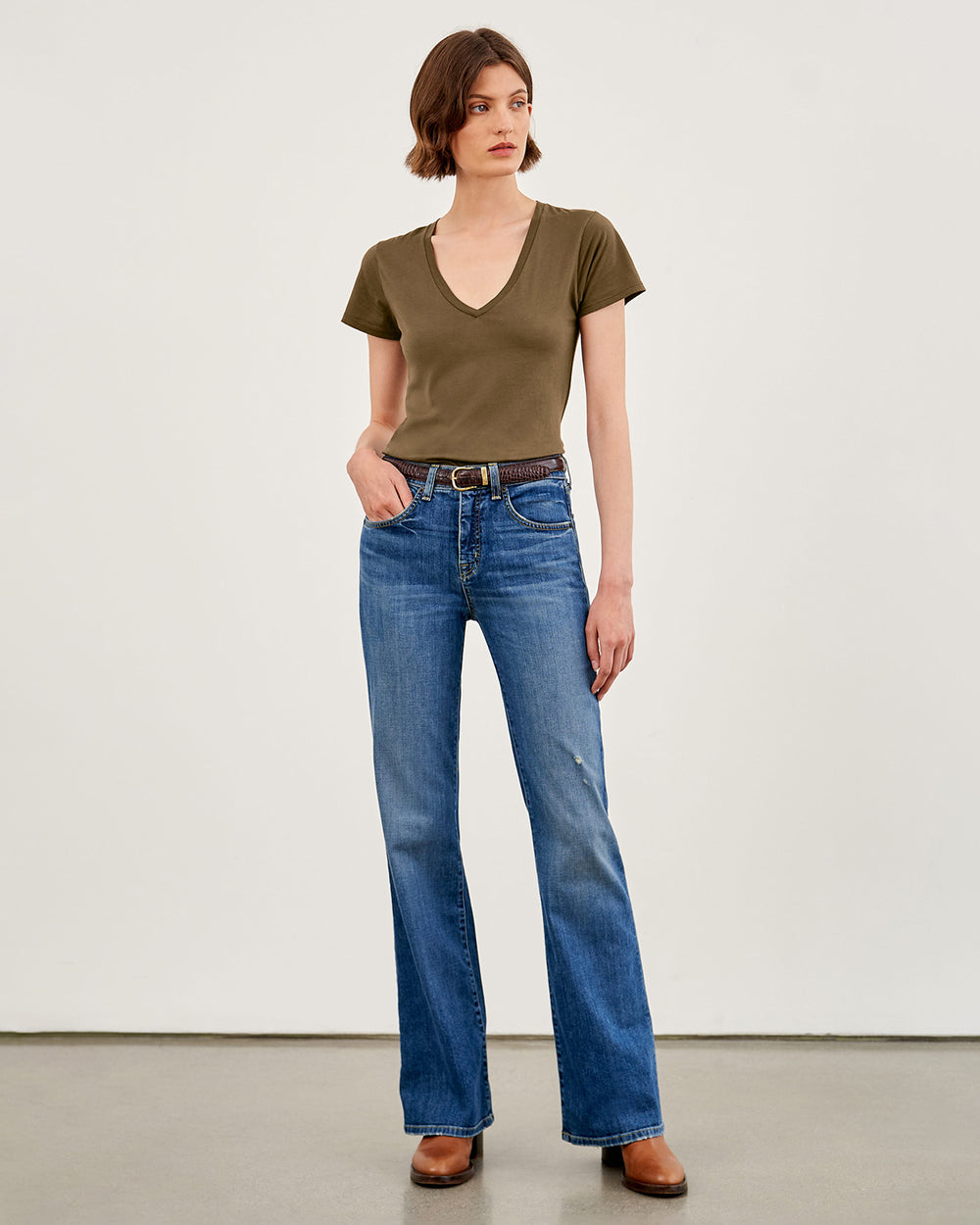 CAROL TEE IN CLOVER