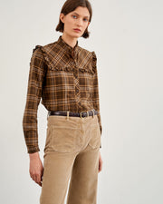 FLORENCE CORDUROY PANT IN KHAKI