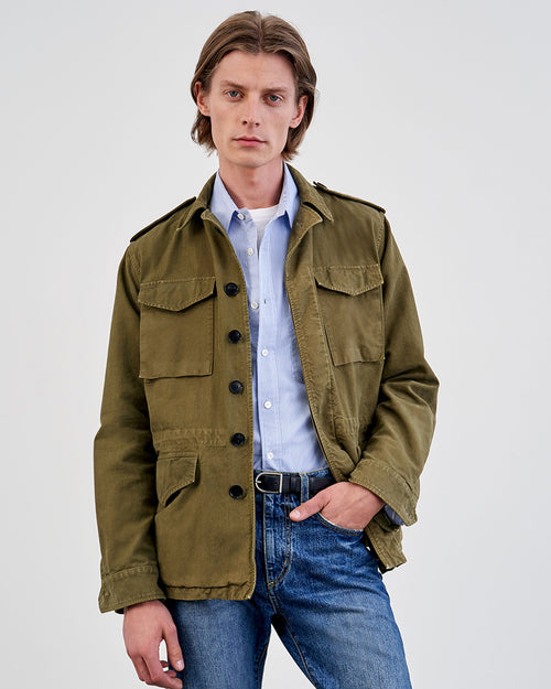 CHARLIE JACKET IN UNIFORM GREEN