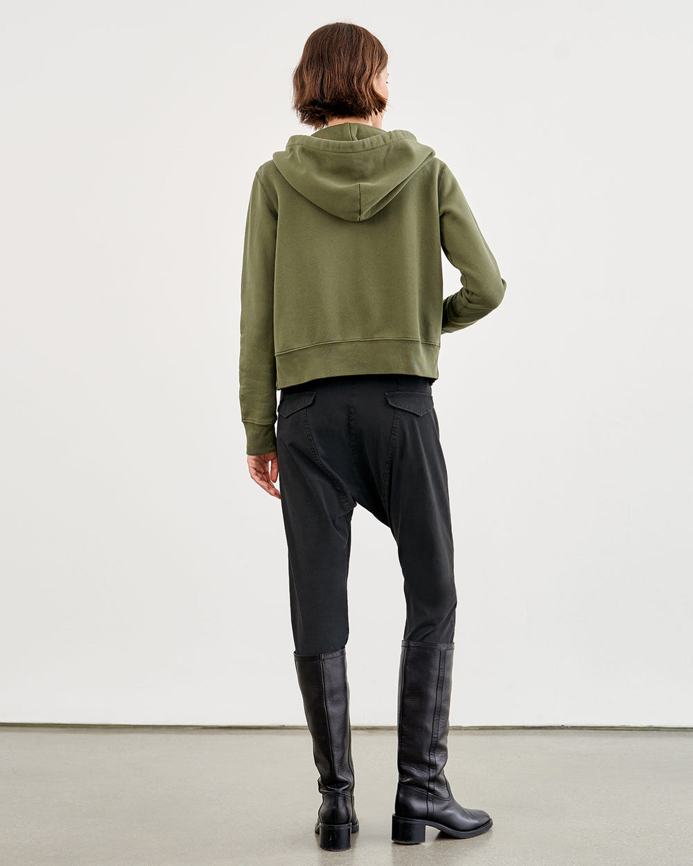CALLIE HOODIE IN CLOVER