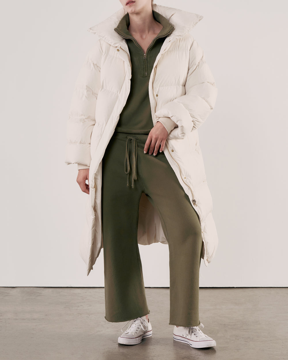 KIKI SWEATPANT IN UNIFORM GREEN