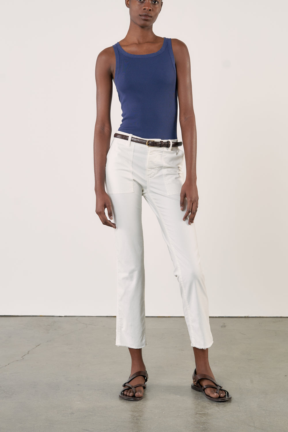 JENNIFER TANK IN MARINE BLUE
