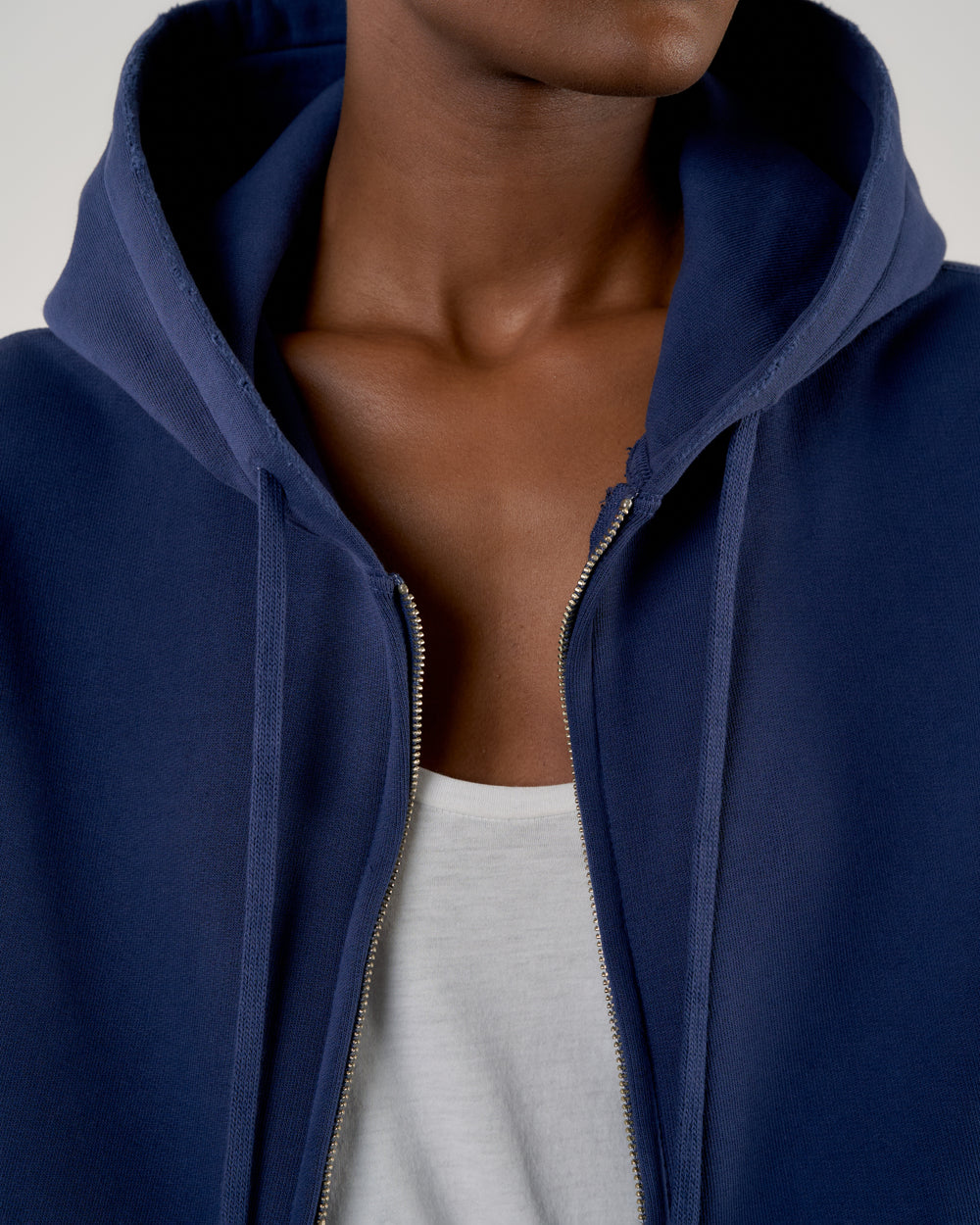 CALLIE HOODIE IN MARINE BLUE