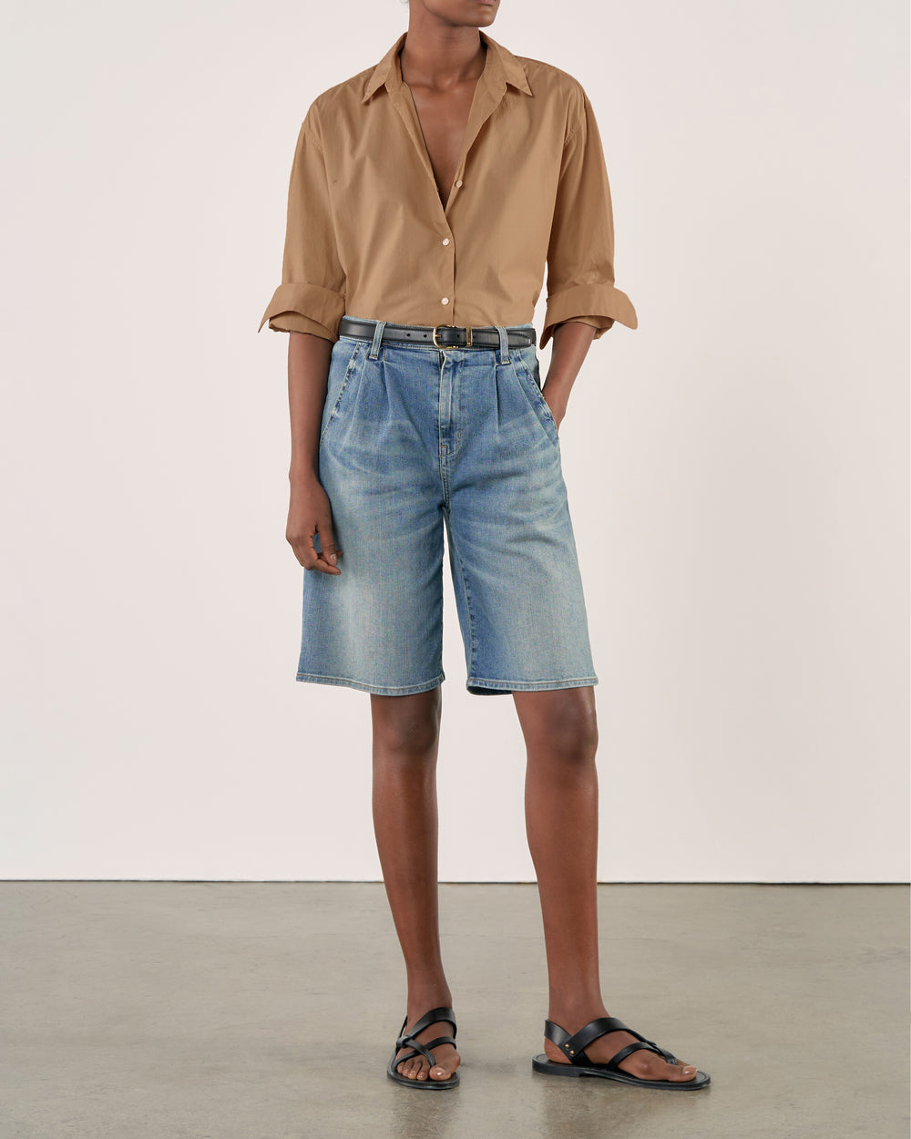 YORKE SHIRT IN TAWNY