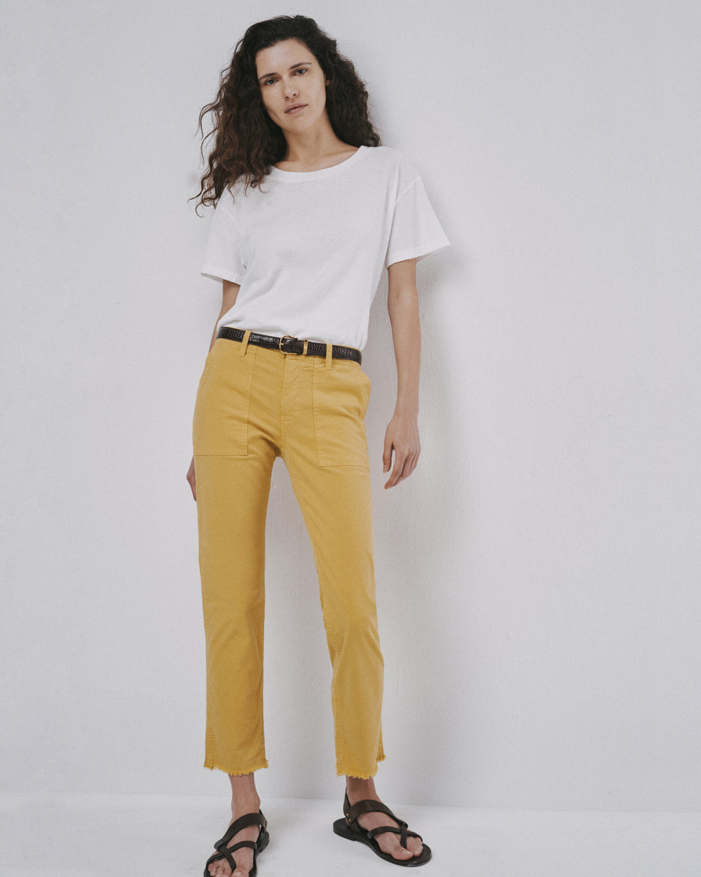 JENNA PANT IN TUSCAN YELLOW