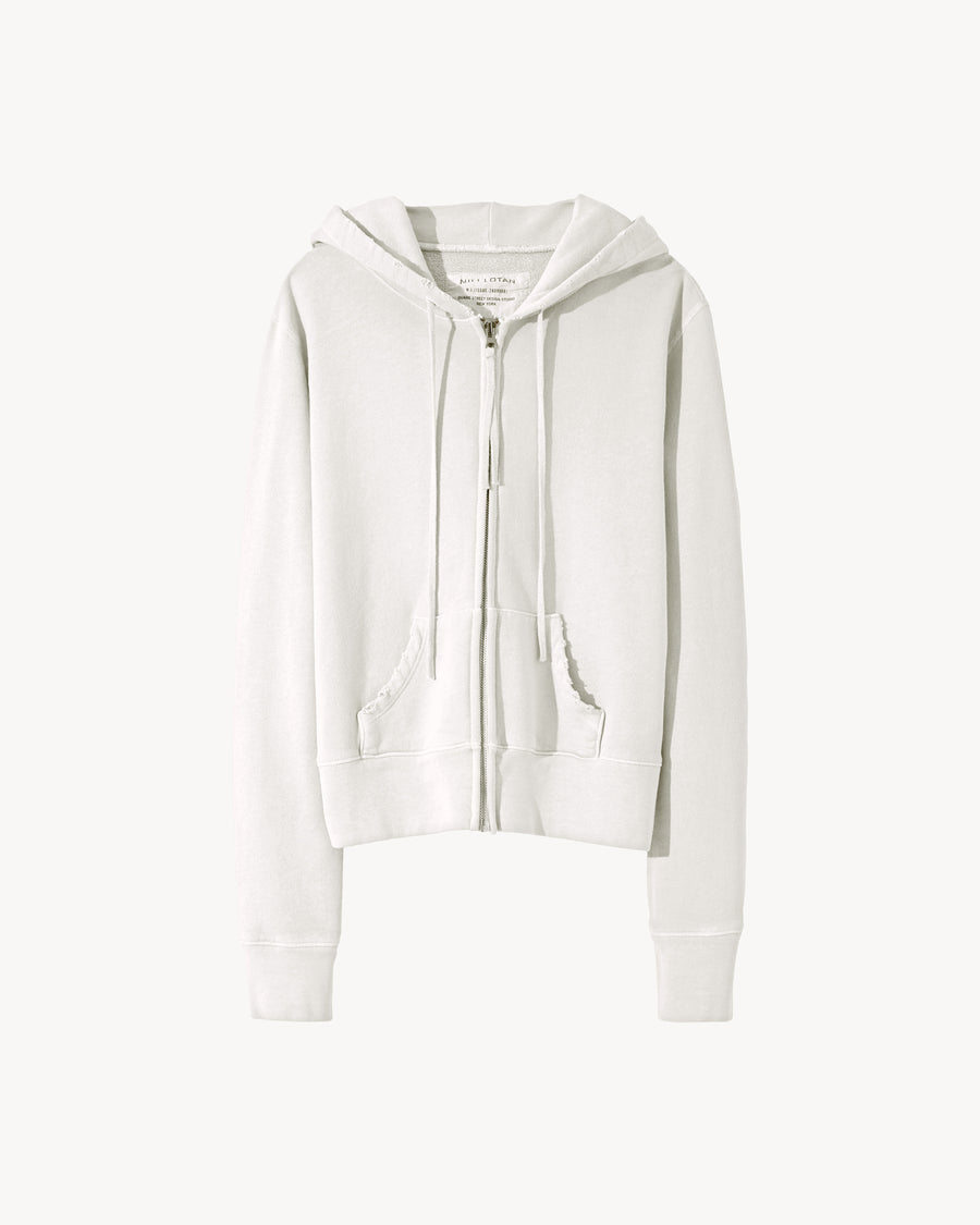 CALLIE ZIP UP HOODIE | Nili Lotan