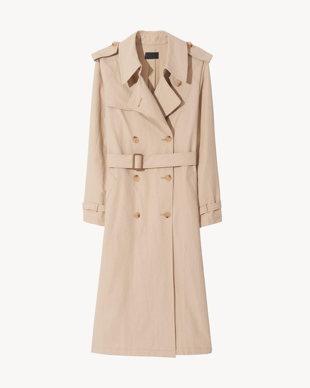 TANNER TRENCH COAT IN KHAKI