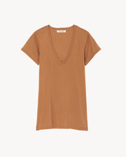CAROL TEE IN YELLOW OCHRE