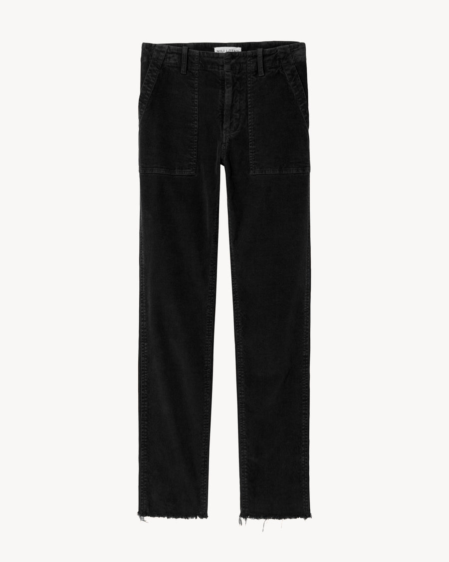 DEDICATED - Workwear Pants Vara Corduroy Black