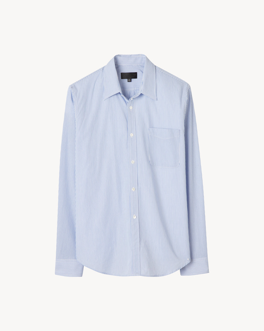 BLUE/WHITE STRIPE