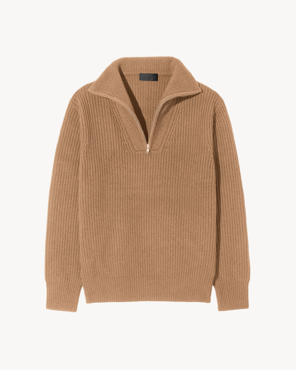 HESTON CASHMERE SWEATER IN TAN