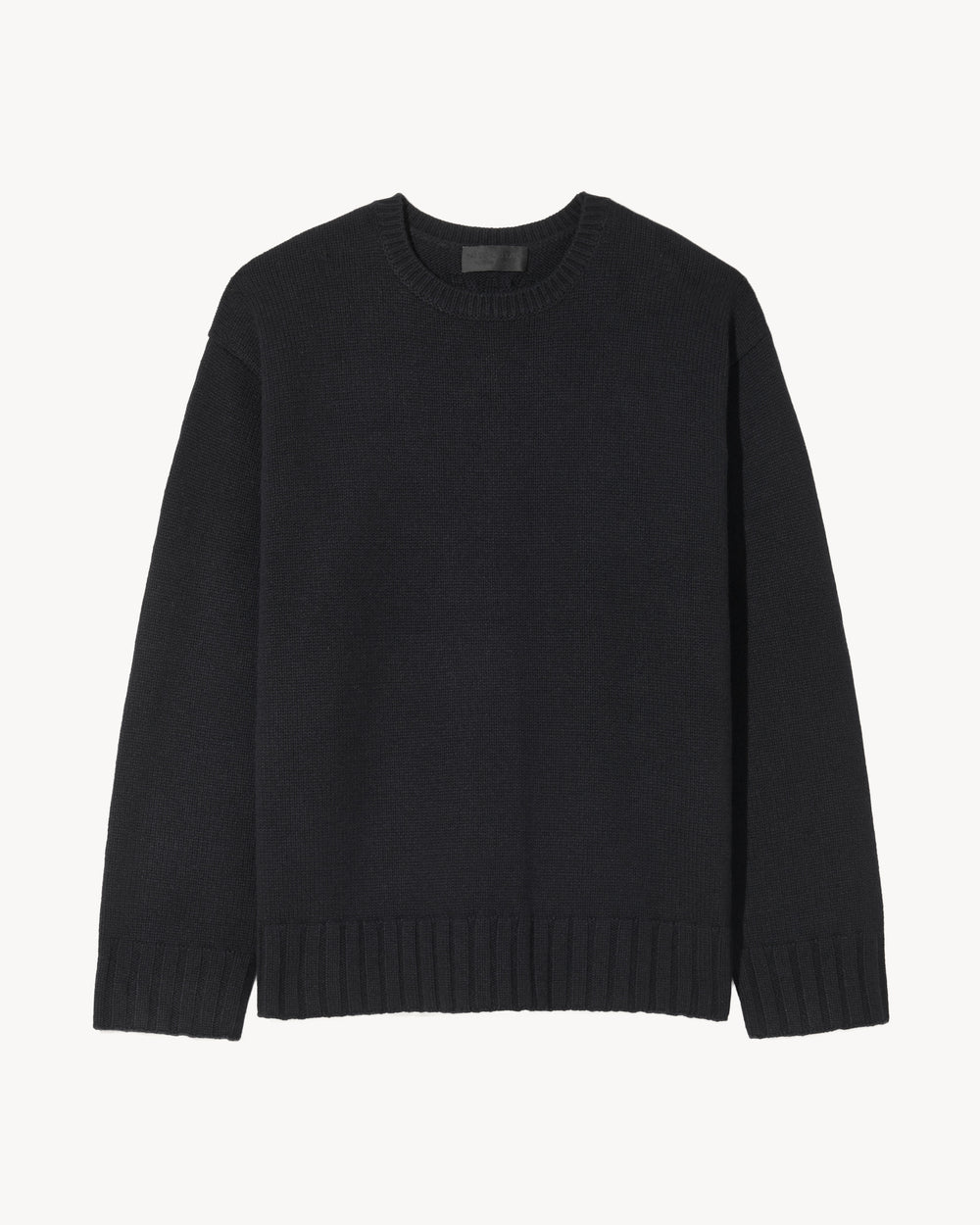 BOYNTON CASHMERE SWEATER IN BLACK
