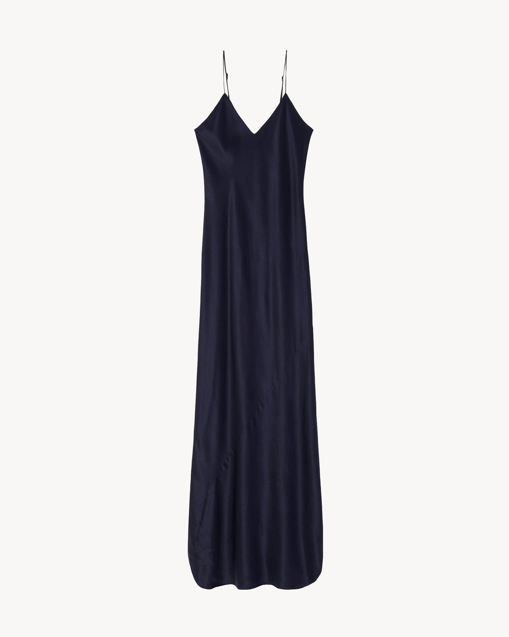 CAMI SILK GOWN IN DARK NAVY