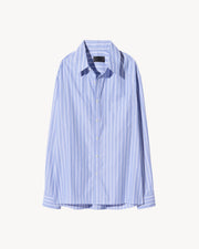 FINN SHIRT IN LGR STRIPES SKY/WHITE
