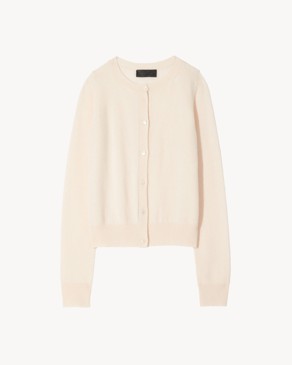 MARCH CASHMERE CARDIGAN IN ECRU