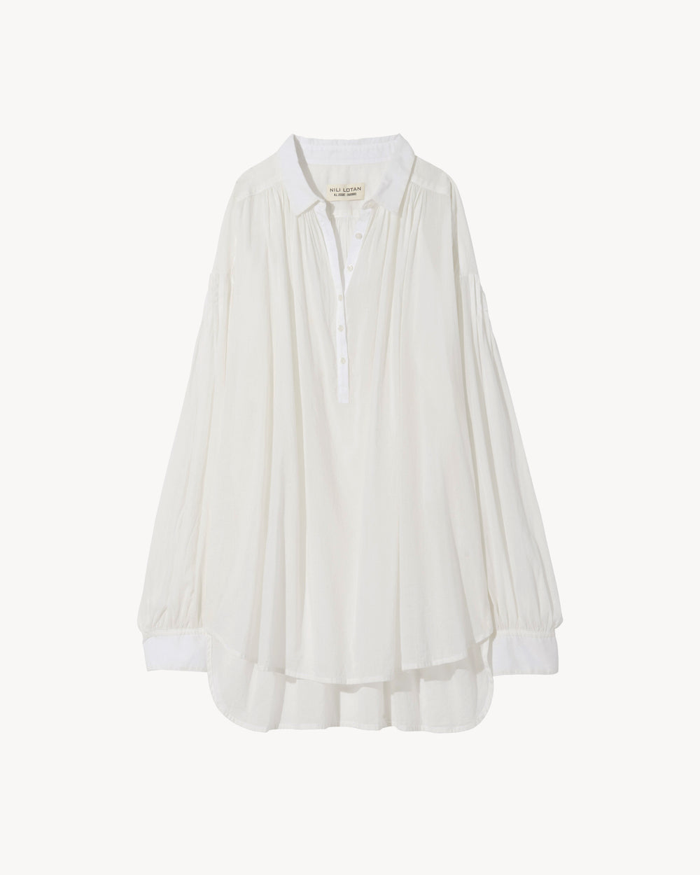 MILES BLOUSE IN IVORY