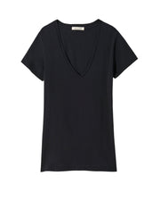 CAROL TEE IN WASHED BLACK