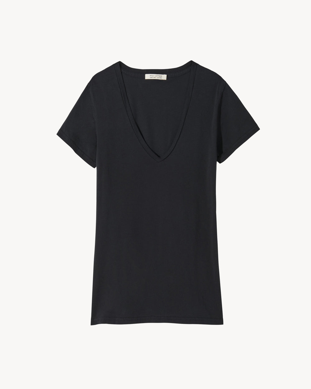 CAROL TEE IN JET BLACK