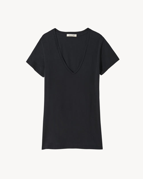 CAROL TEE IN JET BLACK