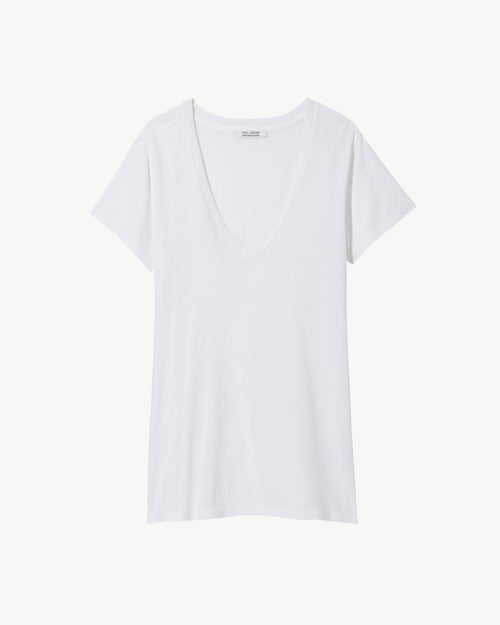 CAROL TEE IN WHITE