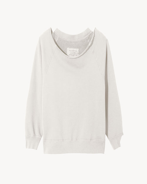 LUKA SWEATSHIRT IN CHALK