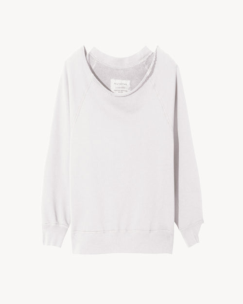 LUKA SWEATSHIRT IN VINTAGE WHITE