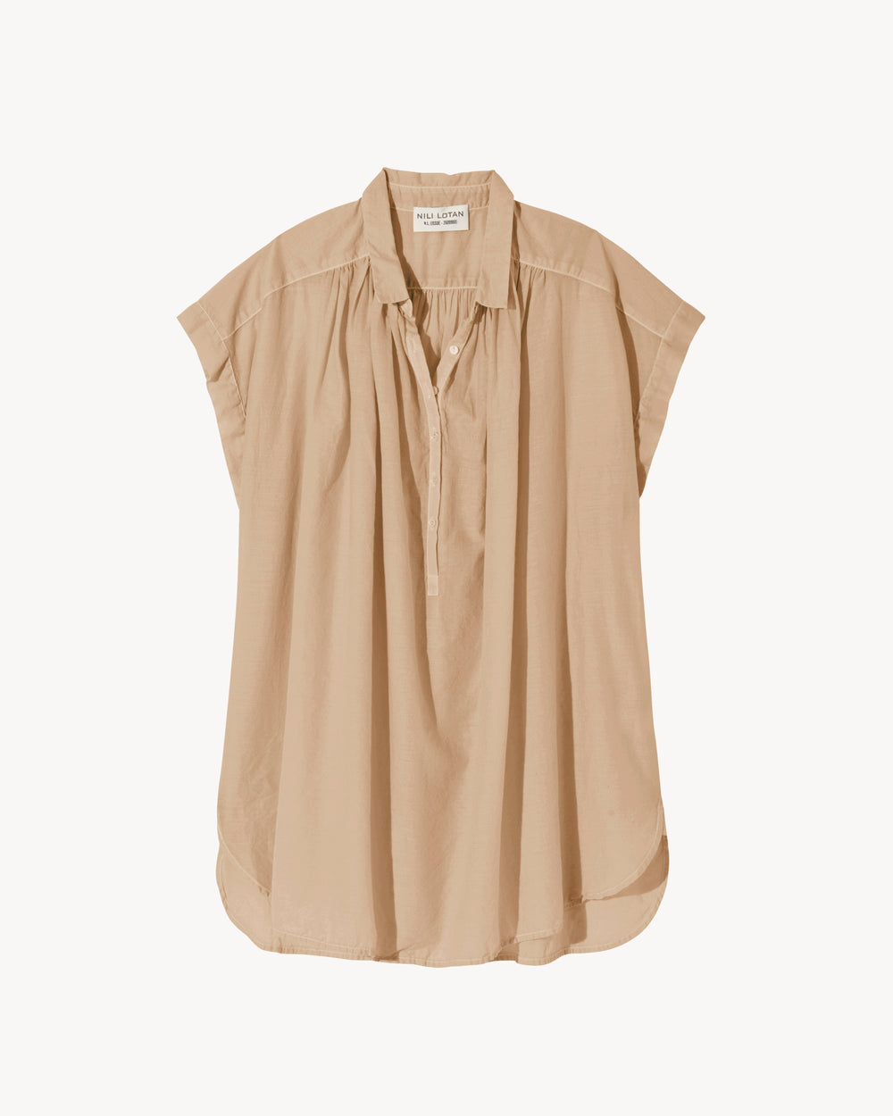 NORMANDY BLOUSE IN SANDSTONE