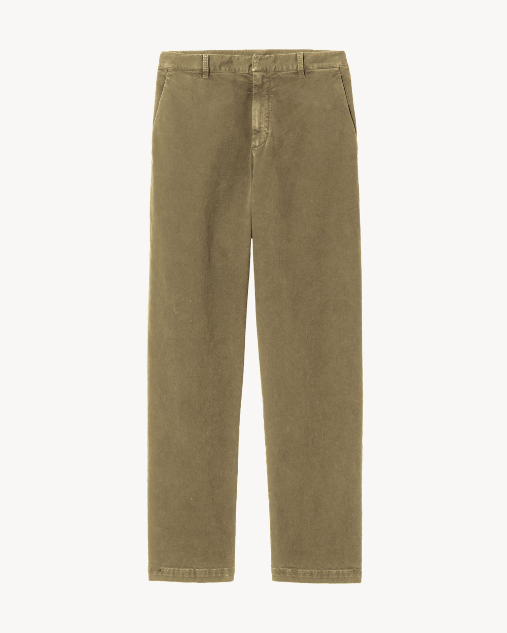 PARIS PANT IN OLIVE GREEN