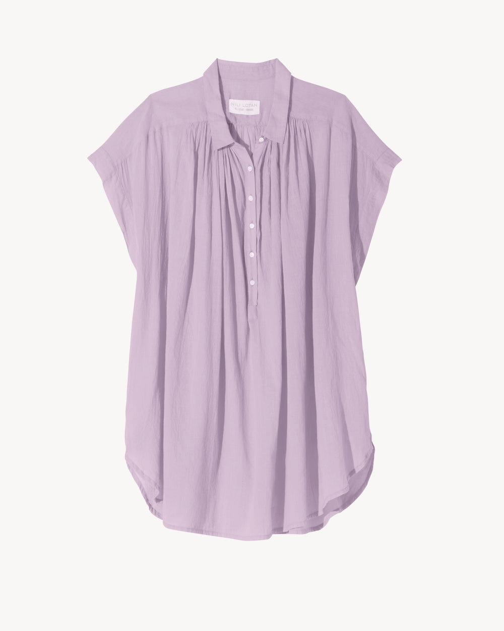NORMANDY BLOUSE IN LILAC