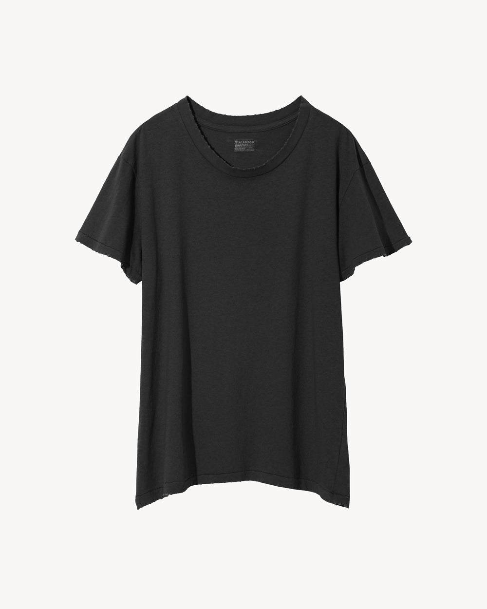 BRADY TEE IN WASHED BLACK