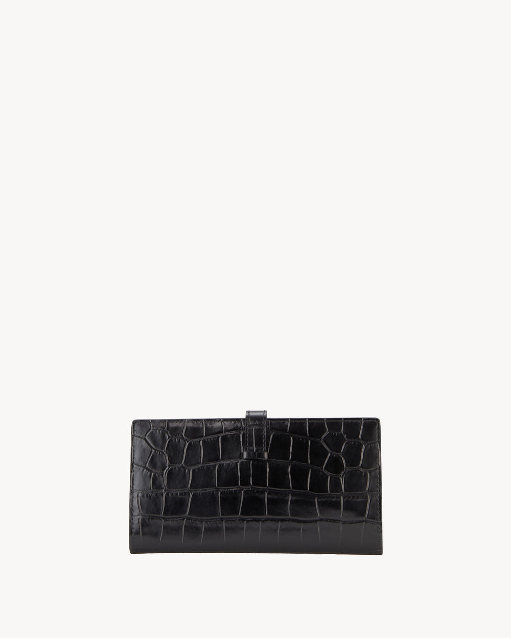 LE CATHERINE WALLET IN BLACK AND GOLD